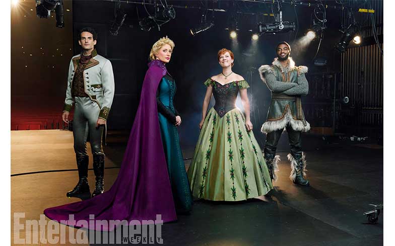 EW Debuts Frozen on Broadway Costumes