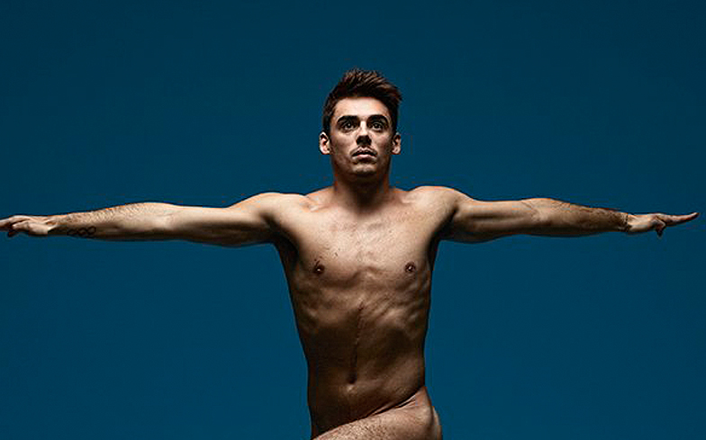 Chris Mears soars above lifes problems in stunning naked.