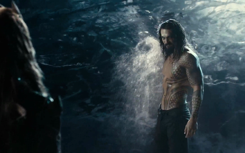 Henry Cavill and Jason Momoa's shirtless Justice League 