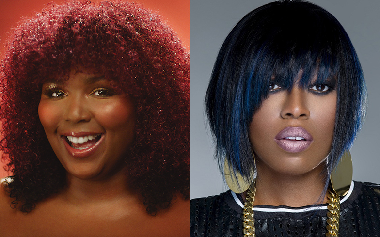 Lizzo and Missy Elliott team up for "thick b*tch" anthem Tempo.