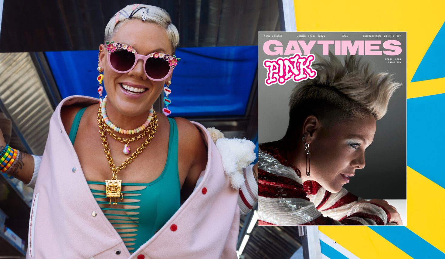 P!nk: Homophobic people are missing out on a lot of fun