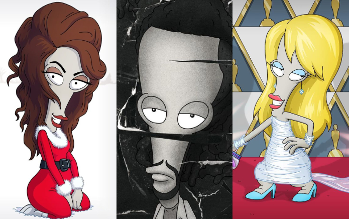 American Dad's iconic alien Roger Smith is being honoured as a